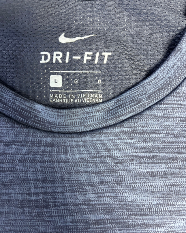Nike Grey Heathered Dri-FIT Running Sports T-Shirt