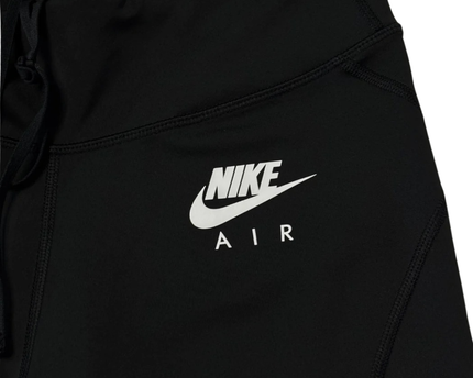 Nike Air Dri-FIT Black Mesh Panel Performance Running Leggings