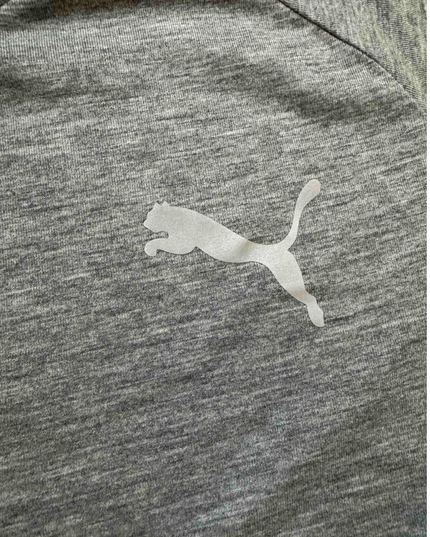Puma DryCELL Heather Grey Performance Training T-Shirt - XS