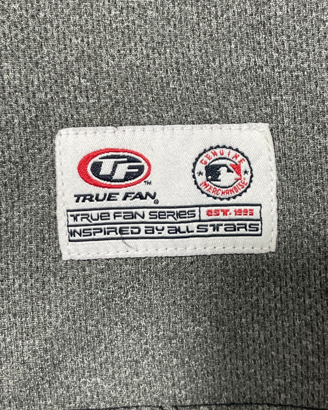 True Fan Red and Grey Sports T-Shirt
