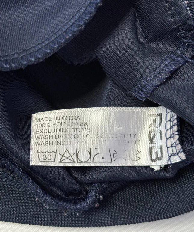 R&B Navy Blue Colorblock Track Jacket