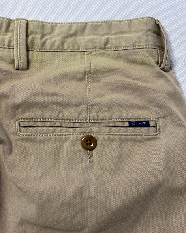 Gant Beige Hallden Slim Fit Chinos
