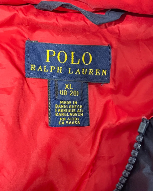 Polo Ralph Lauren Navy Blue Down Puffer Jacket