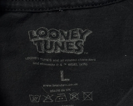 Looney Tunes Black Vintage Style Graphic T-Shirt