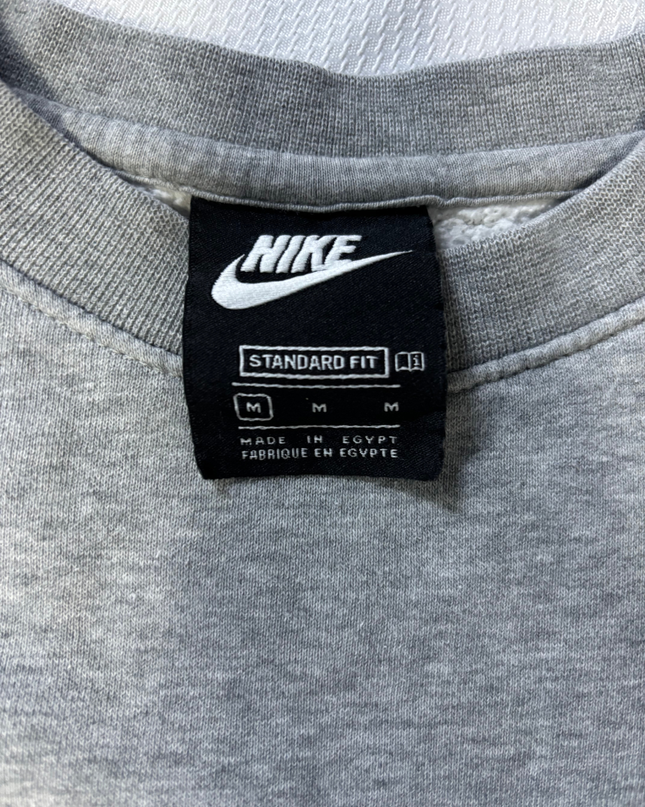 Nike Grey Tape Sleeve Crewneck Sweatshirt