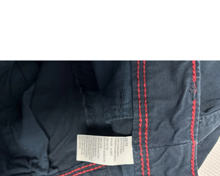 American Eagle Outfitters Dark Navy Slim Straight Cargo Pants