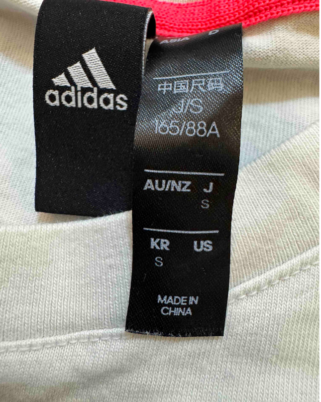 Adidas Hirocoledge Tokyo Cream Graphic T-Shirt - S