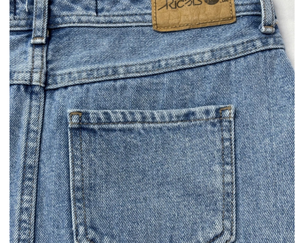Riders by Lee Blue Denim Overall Mini Dress
