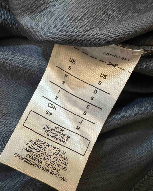 Adidas Climalite Performance Grey & Red T-Shirt - S