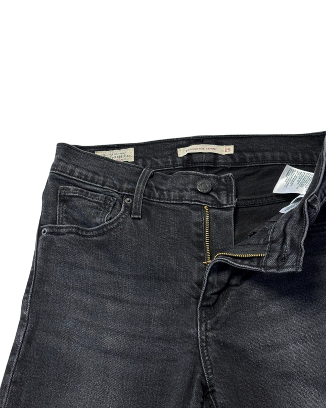 Levi's 721 Black High Rise Skinny Jeans