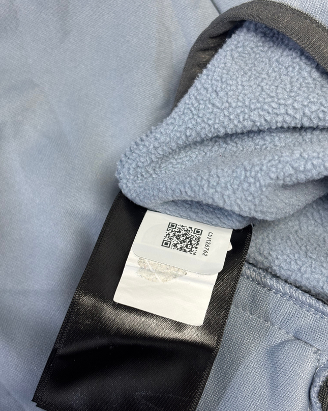 The North Face Two-Tone Grey Hooded Hybrid Jacket for Men