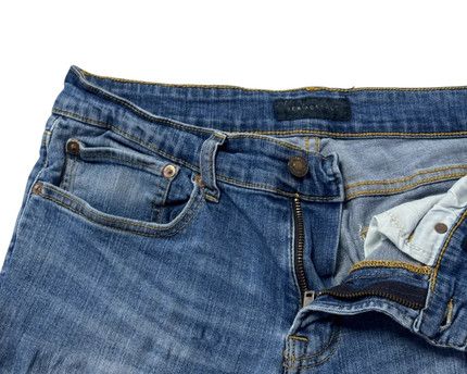 Aéropostale Blue Straight Leg Denim Jeans