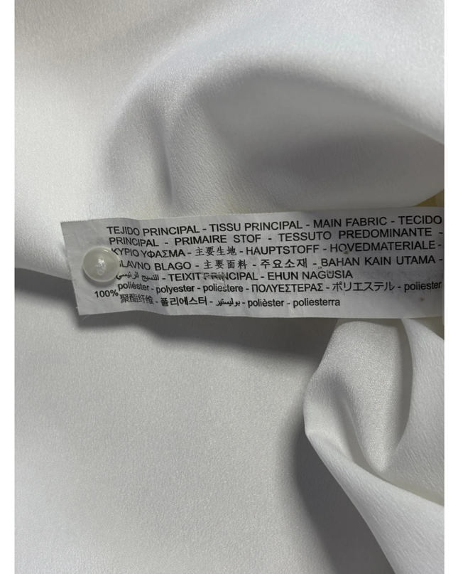 Zara White Sleeveless Shift Mini Dress