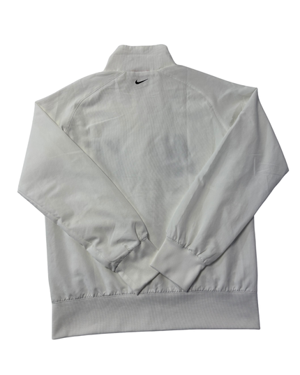 Nike White Athletic Dept. Full-Zip Sports Jacket