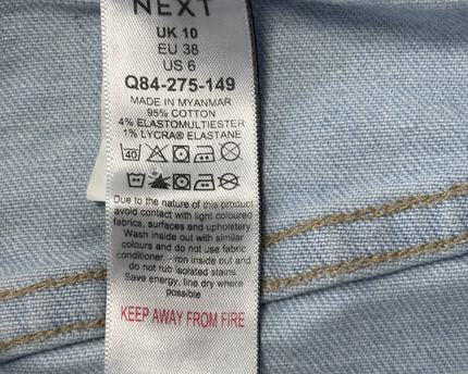 Next Light Blue Denim Cut-Off Shorts