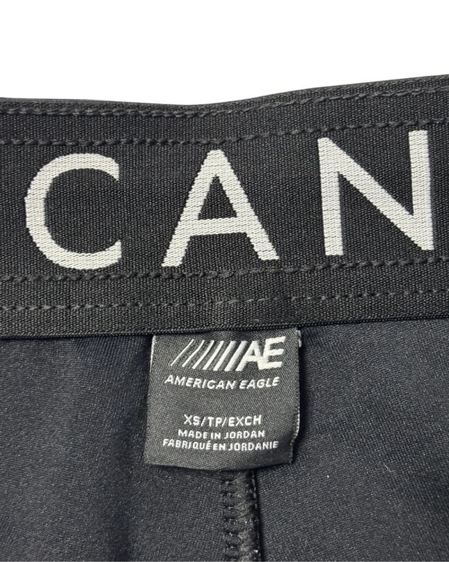 American Eagle Black Active Jogger Pants