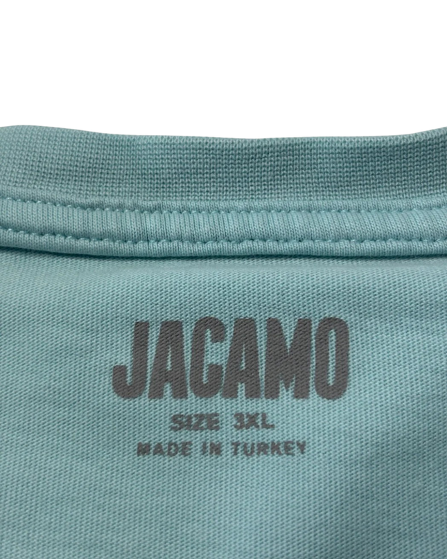 Jacamo Light Blue Miami Surfing Skeleton Graphic Tee