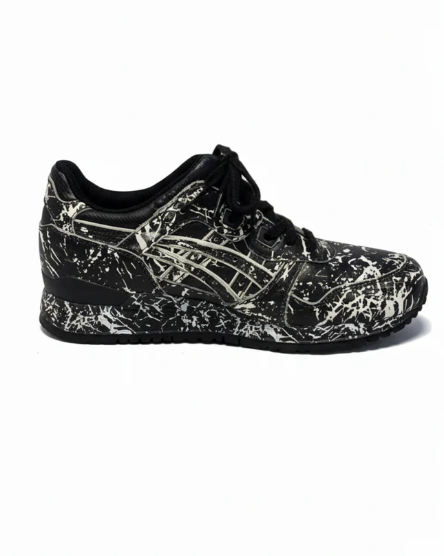 Asics Gel-Lyte III Black and White Marble Sneakers