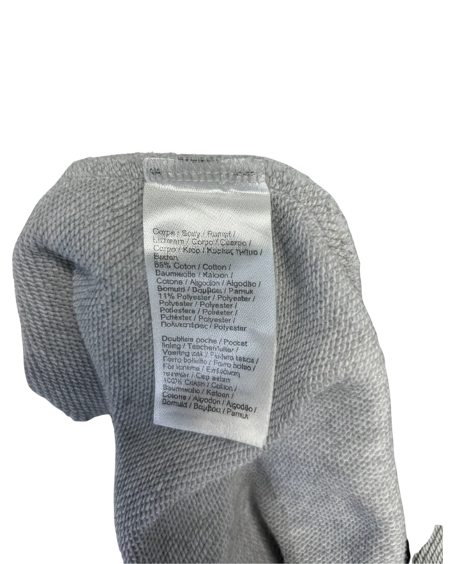 Lacoste Grey Wide Leg Cotton-Blend Sweatpants