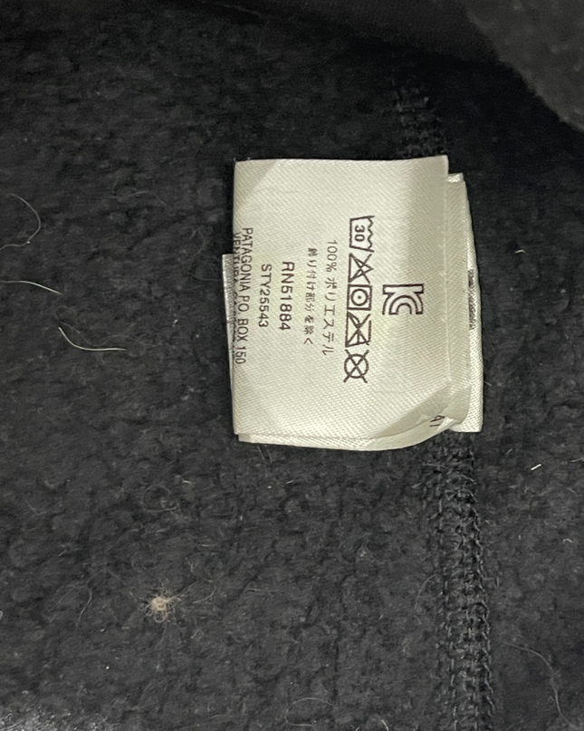 Patagonia Dark Grey Full-Zip Fleece Jacket