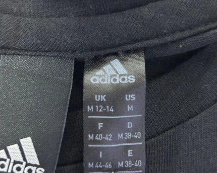 Adidas Black Training Graphic Sleeve Tee W/Tags