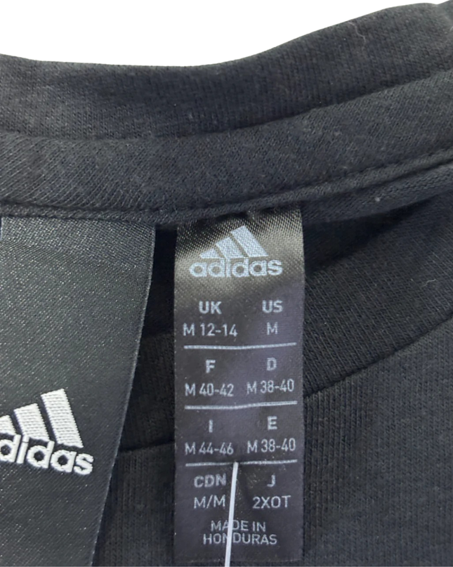 Adidas Black Training Graphic Sleeve Tee W/Tags