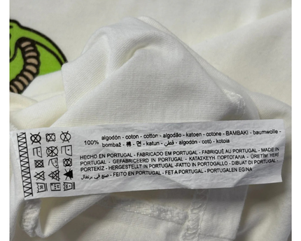 Pull&Bear White Graphic Cobra Logo T-Shirt