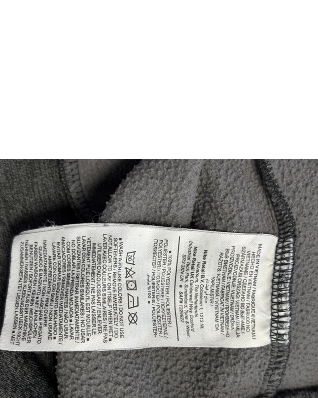 Nike Gray Therma-FIT Swoosh Graphic Hoodie