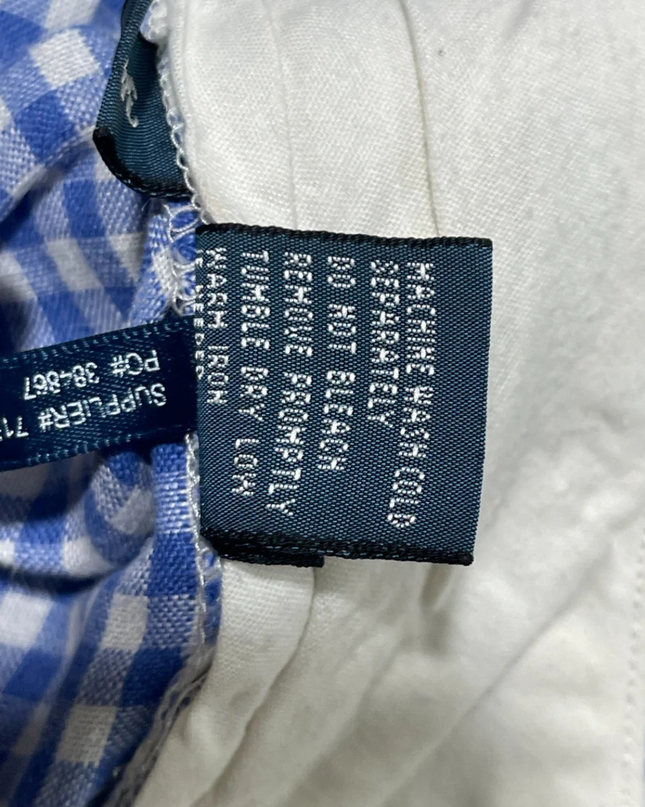 Polo by Ralph Lauren Blue Gingham Straight Fit Shorts