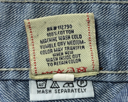 True Religion Blue Straight Leg Jeans