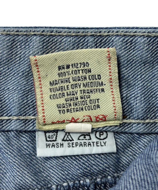 True Religion Blue Straight Leg Jeans