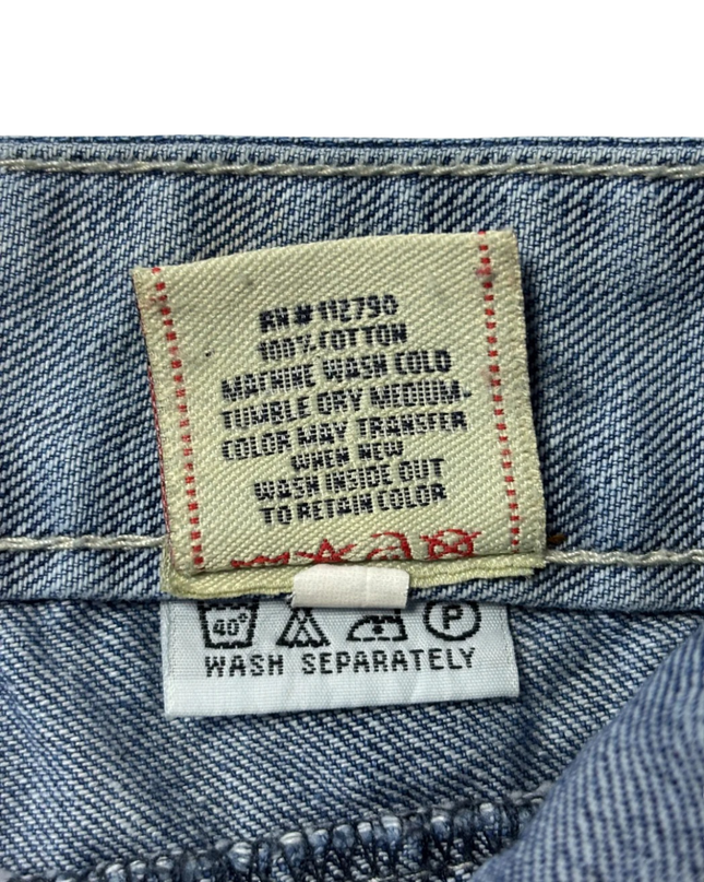 True Religion Blue Straight Leg Jeans