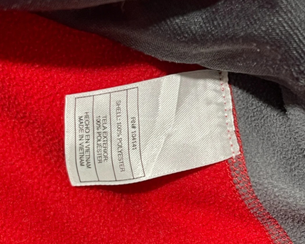 Nike ACG Red Full-Zip Fleece Jacket
