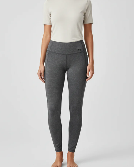 Under Armour Grey Fitted Athletic with Side Pockets Leggings