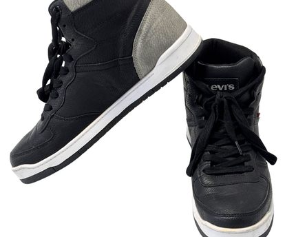 Levi's Comfort High-Top Sneakers | Black & Gray | EU 42.5