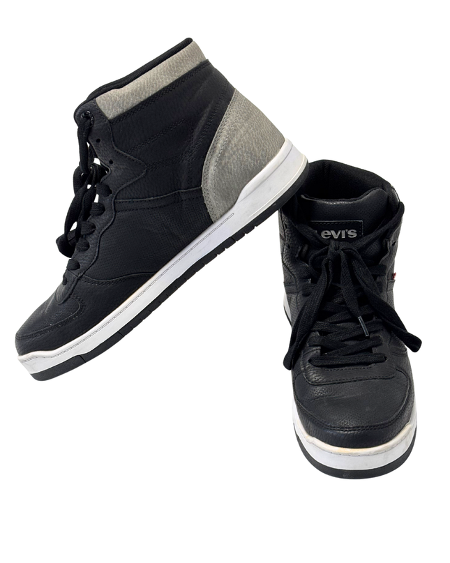Levi's Comfort High-Top Sneakers | Black & Gray | EU 42.5