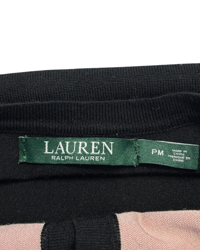 Lauren Ralph Lauren Black Lace and Sequin Cardigan