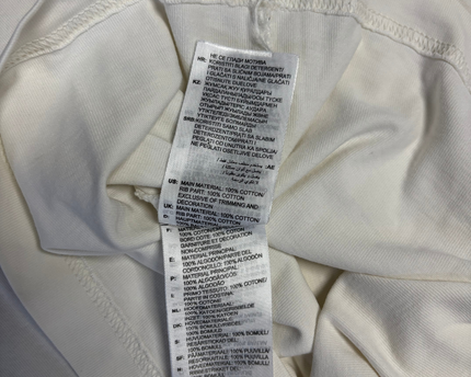 Adidas Cream Graphic Logo T-Shirt