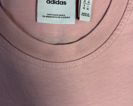 Adidas Originals Pink Graphic Logo T-Shirt