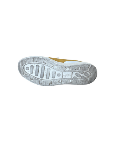 Puma Oslo-City Archive Heritage Sneakers | White & Mustard | EU 42.5