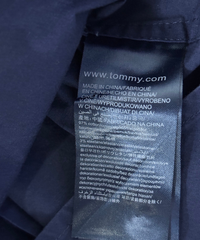 Hilfiger Denim Navy Slim Fit Button-Down Shirt