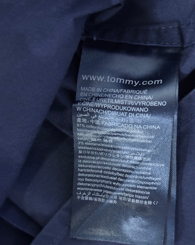 Hilfiger Denim Navy Slim Fit Button-Down Shirt