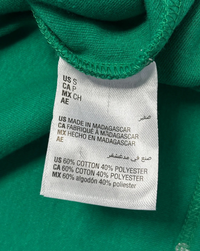 Karen Scott Green Christmas Tree Mock Neck Long Sleeve Top