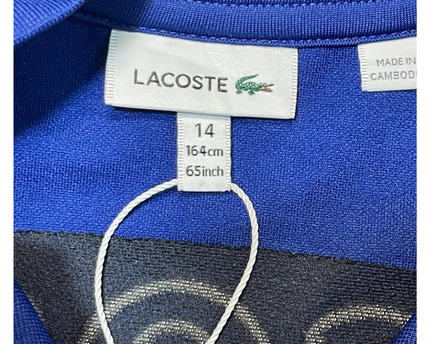 Lacoste Royal Blue Zip-Up Track Jacket