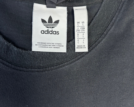 Adidas Black Adventure Floral Graphic Tee