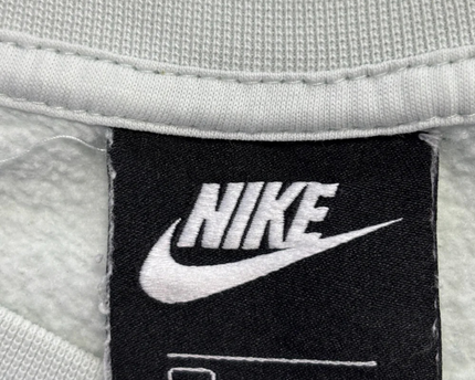 Nike Light Green Oversized Cropped Sweatshirt