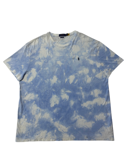 Polo Ralph Lauren Blue Tie-Dye Classic Fit T-Shirt | With Tags