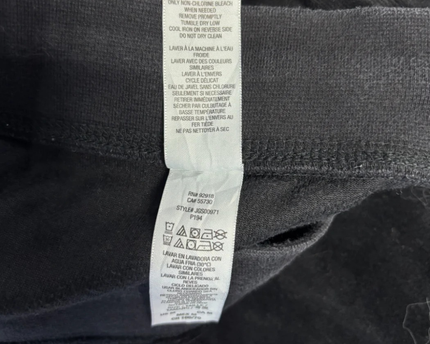 Juicy Couture Black Velour Crest Track Pants