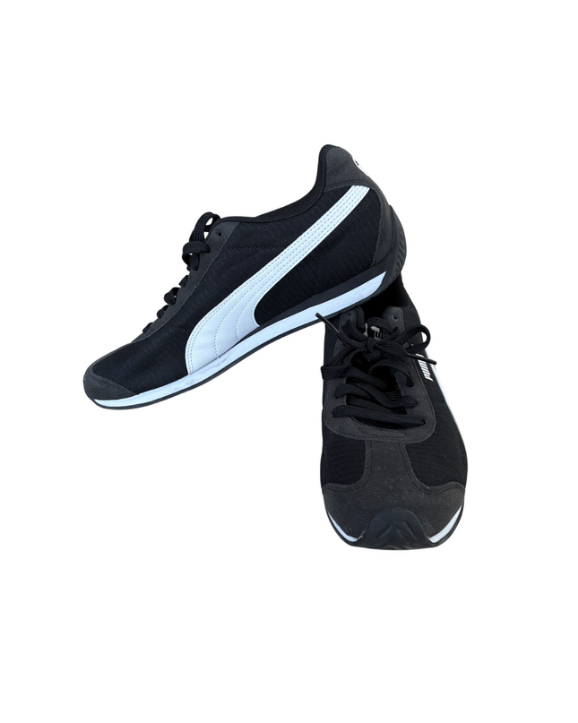 Puma Drift Cat Motorsport-Inspired Sneakers | Black & White | EU 42