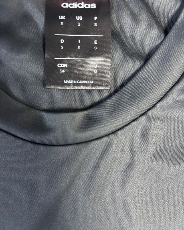 Adidas Grey Performance Sports T-Shirt